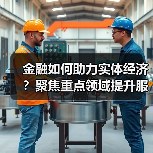 金融如何助力实体经济?聚焦重点领域提升服务质效(图4) 金融如何助力实体经济?聚焦重点领域提升服务质效(图4)