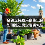 金融支持政策密集出台如何推动房企融资恢复？