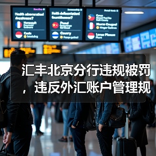 汇丰北京分行违规被罚,违反外汇账户管理规定?(图3) 汇丰北京分行违规被罚,违反外汇账户管理规定?(图3)