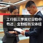 工行前三季度经营稳中有进,金融服务实体经济成果显著(图4) 工行前三季度经营稳中有进,金融服务实体经济成果显著(图4)