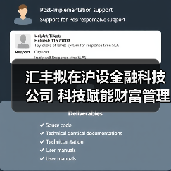 汇丰拟在沪设金融科技公司 科技赋能财富管理
