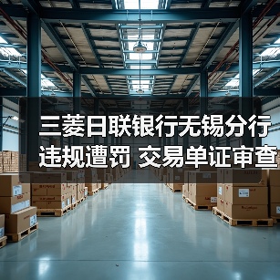 三菱日联银行无锡分行违规遭罚 交易单证审查缺失被罚50万（图1）