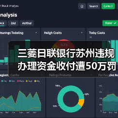 三菱日联银行苏州违规办理资金收付遭50万罚款(图3) 三菱日联银行苏州违规办理资金收付遭50万罚款(图3)
