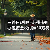 三菱日联银行苏州违规办理资金收付遭50万罚款(图4) 三菱日联银行苏州违规办理资金收付遭50万罚款(图4)