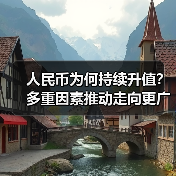 人民币为何持续升值?多重因素推动走向更广阔市场(图1) 人民币为何持续升值?多重因素推动走向更广阔市场(图1)