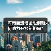 海南自贸港金融创新如何助力开放新格局?(图2) 海南自贸港金融创新如何助力开放新格局?(图2)