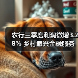 农行三季度利润微增3.28% 乡村振兴金融服务如何再升级？（图3）