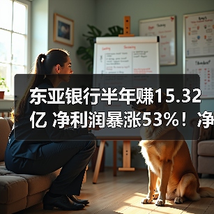 东亚银行半年赚15.32亿 净利润暴涨53%!净息差怎么收窄?(图2) 东亚银行半年赚15.32亿 净利润暴涨53%!净息差怎么收窄?(图2)