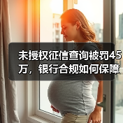 未授权征信查询被罚45万，银行合规如何保障？（图4）