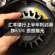 汇丰银行上半年利润暴跌65% 原因曝光（图4）
