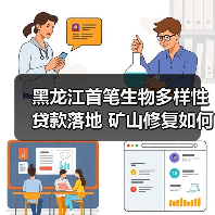 黑龙江首笔生物多样性贷款落地 矿山修复如何实现可持续发展?(图2) 黑龙江首笔生物多样性贷款落地 矿山修复如何实现可持续发展?(图2)