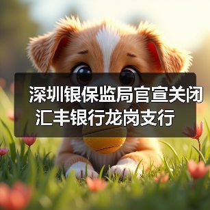 深圳银保监局官宣关闭汇丰银行龙岗支行(图4) 深圳银保监局官宣关闭汇丰银行龙岗支行(图4)