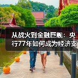 从战火到金融巨舰:央行77年如何成为经济支柱?(图1) 从战火到金融巨舰:央行77年如何成为经济支柱?(图1)