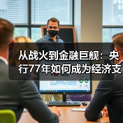 从战火到金融巨舰:央行77年如何成为经济支柱?(图3) 从战火到金融巨舰:央行77年如何成为经济支柱?(图3)
