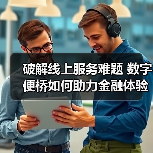 破解线上服务难题 数字便桥如何助力金融体验升级?(图3) 破解线上服务难题 数字便桥如何助力金融体验升级?(图3)