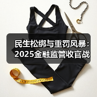 民生松绑与重罚风暴:2025金融监管收官战(图2) 民生松绑与重罚风暴:2025金融监管收官战(图2)