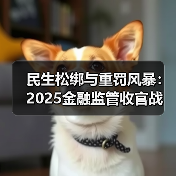 民生松绑与重罚风暴:2025金融监管收官战(图1) 民生松绑与重罚风暴:2025金融监管收官战(图1)