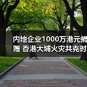 内地企业1000万港元捐赠 香港大埔火灾共克时艰?(图3) 内地企业1000万港元捐赠 香港大埔火灾共克时艰?(图3)