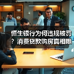 恒生银行为何违规被罚?消费贷款购房真相曝光(图3) 恒生银行为何违规被罚?消费贷款购房真相曝光(图3)