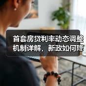 首套房贷利率动态调整机制详解，新政如何降低购房成本？（图1）