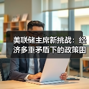 美联储主席新挑战:经济多重矛盾下的政策困局(图1) 美联储主席新挑战:经济多重矛盾下的政策困局(图1)