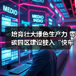 培育壮大绿色生产力 零碳园区建设驶入“快车道”