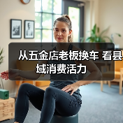 从五金店老板换车 看县域消费活力