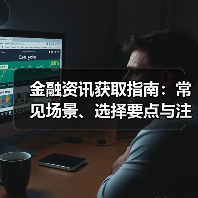 金融资讯获取指南:常见场景、选择要点与注意事项(图2) 金融资讯获取指南:常见场景、选择要点与注意事项(图2)
