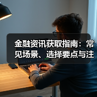 金融资讯获取指南:常见场景、选择要点与注意事项(图1) 金融资讯获取指南:常见场景、选择要点与注意事项(图1)