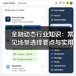 金融动态行业知识：常见场景选择要点与实用方法（图3）