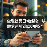 金融处罚日常经验：从需求判断到维护的5个实用方法（图4）