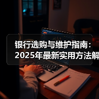 银行选购与维护指南:2025年最新实用方法解析