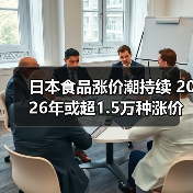日本食品涨价潮持续 2026年或超1.5万种涨价(图3) 日本食品涨价潮持续 2026年或超1.5万种涨价(图3)